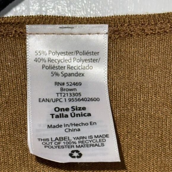 Brown Open Front Lightweight Kimono Cardigan Wrap - Picture 2 of 8